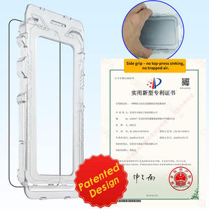 Private Label Dust-Free Tempered Glass Screen Protector Installation Kit OEM for iPhone 17 18 Pro Max <b>Magic</b> <b>Box</b> Screen Protector - Product Image 5