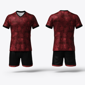 Maglia da calcio personalizzata da uomo 2025 a sublimazione termica con taglio automatico e ricamo da calcio personalizzato a basso prezzo - Product Image 3