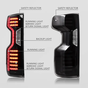 OVOVS – feu arrière Led Direct d'usine pour <span class=keywords><strong>Chevrolet</strong></span> <span class=keywords><strong>Silverado</strong></span> 1500 2500 <span class=keywords><strong>3500</strong></span> 2019 2020 2021 <span class=keywords><strong>2022</strong></span> - Product Image 4