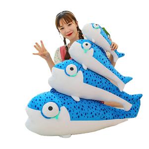 Nouveau jouet animal en peluche géant mer océan animal sous-marin activité poupée moscot grands yeux et bouche mignon poisson clown jouets en peluche - Product Image 6