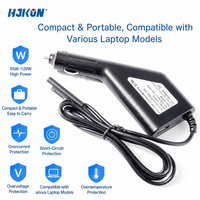 Adaptateur de voiture 90W pour ordinateur portable, alimentation CC 19.5V 4.62A avec port USB pour chargeur d'ordinateur portable électrique, certifié FCC CE RoHS