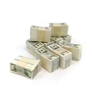 100 sheets/set Mini Dollar 1:12 Dollhouse Miniature Doll house Accessories Restaurant Mini Play Toys DIY Decoration Craft