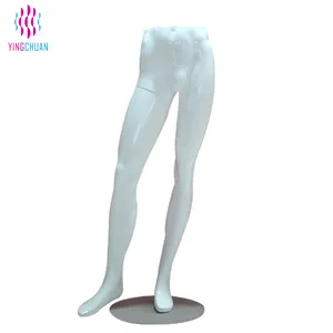 Wholesale white jeans display fiberglass leg mannequin