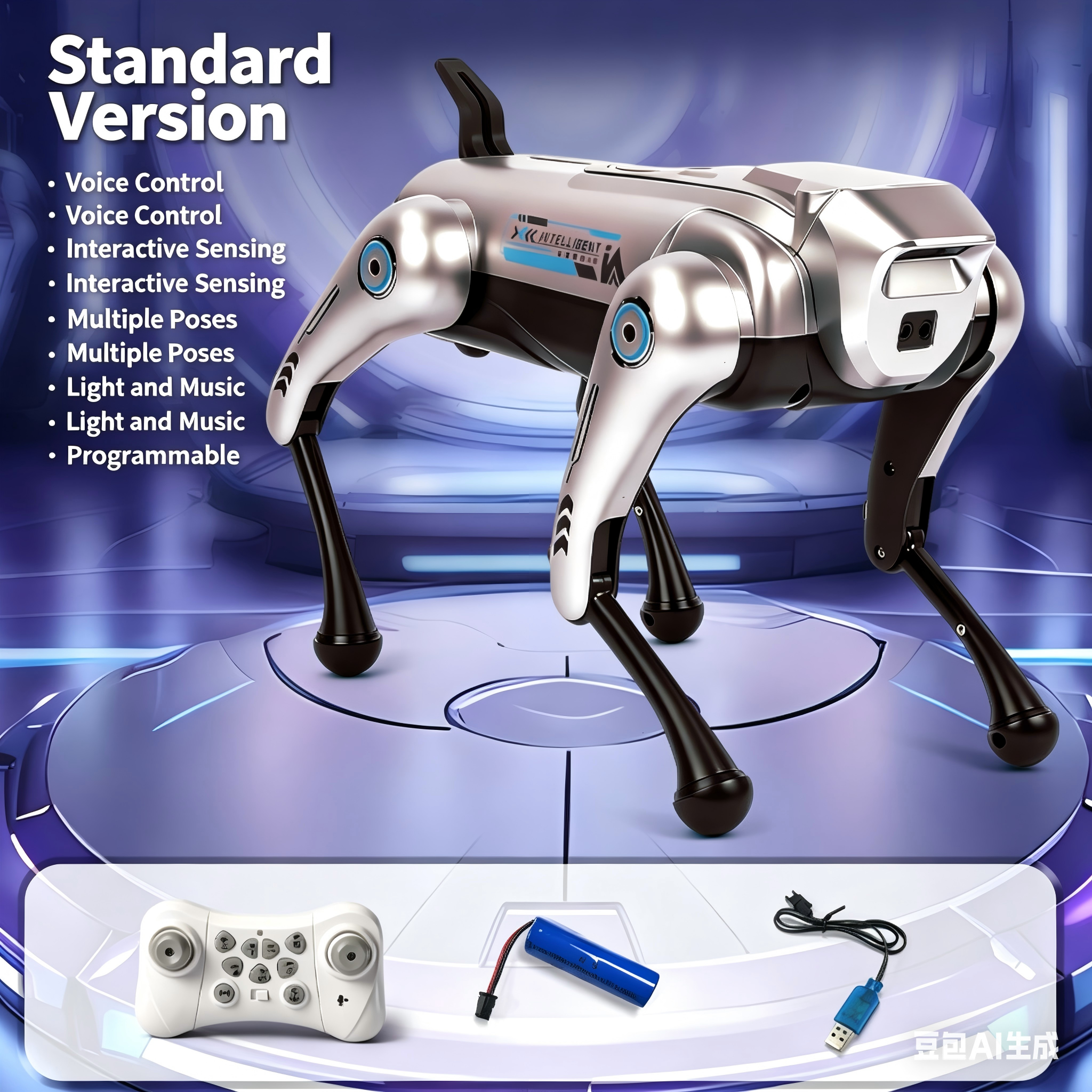 Cane robotico AI modello standard