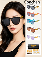 Nouvelle Arrivée 2026 – Lunettes de Soleil Carrées Légères et Durables en Acétate, Polarisées UV400, Tendance pour Hommes et Femmes au Quotidien