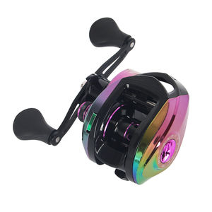 Ucuz 7:2:1 19 + 1 rulmanlar Baitcasting balıkçılık Reel 10KG Max sürükle kırılma döküm Reel tuzlu su balıkçılık tekerlek - Product Image 4