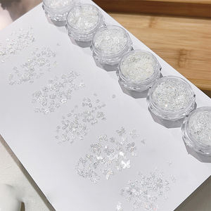 AILANUO Nail Art Trend 9-Color <b>Magic</b> Star Gauze Sequin Gel Polish Glitter uv led Gel Nail Polish Private Logo Can - Product Image 2