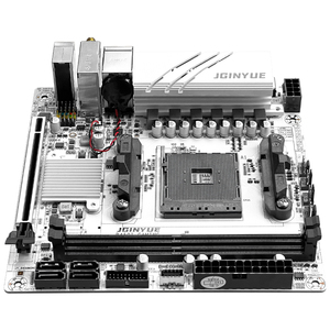 Jginyue b450i chơi game <span class=keywords><strong>DDR4</strong></span> Dual Channel Mini-ITX Máy tính để bàn Mainboard cho các ứng dụng chơi game - Product Image 2