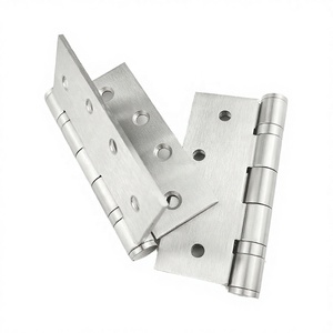 304 Stainless Steel Marine US Commercial Flat Butt Door Hinge 4"x3"x3mm 2BB Ship <b>Yacht</b> Boat Hardware Accessories St - Product Image 4