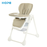 Chaise haute simple pliable pour bébé, chaise haute pliable simple, pratique, légère et compacte
