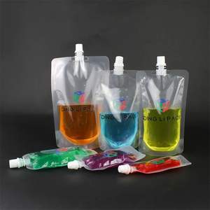 Bolsa con Boquilla de Alta Calidad, Ecológica, de 12 Onzas, Blanca, Reciclable, para Máquina de Envasado de Líquidos - Product Image 3