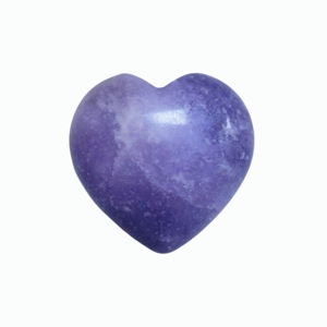 Petit Cœur en Améthyste Polie, Pierre Naturelle, Breloque pour Bijoux, Artisanat, Ornement Spirituel, Cadeau - Product Image 6