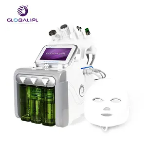 7 in 1 led maschera di ossigeno portatile macchina del viso per la cura della pelle