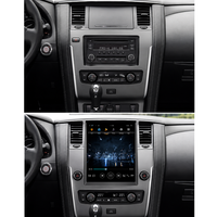 Lecteur multimédia automobile vertical Android 13 Tesla de 12,1 pouces pour Nissan Patrol 2010-2019, CarPlay sans fil, navigation GPS