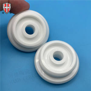 Custom alta precisione ZrO2 ossido di zirconio blocchi ceramici toslink fibra ottica metallo boccola ghiera - Product Image 5