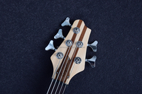 Guitare basse 5 cordes à manche traversant, vente en gros, directement de l'usine