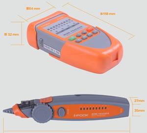 เครื่องติดตามสายไฟ RJ11เครื่องมือของวิศวกรเครือข่ายและ RJ45 PK65แบรนด์ I-<span class=keywords><strong>pook</strong></span> ที่มีฟังก์ชันการวัดความยาว - Product Image 5