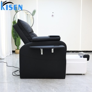 KISEN Professional Luxury New Foot Spa Jet Electric Adjustable Full Massage Manicure and Pedicure Chair for Beauty Nails Salon - Product Image 2