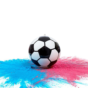 Venta caliente tamaño grande respetuoso con el medio ambiente plástico fútbol balón género revelar <span class=keywords><strong>bomba</strong></span> <span class=keywords><strong>de</strong></span> <span class=keywords><strong>humo</strong></span> niño o niña género revelar fiesta suministros - Product Image 2