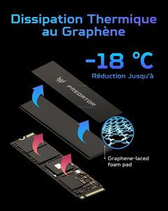Predator M.2 SSD 2TB GM7000 dengan DRAM Cache NVMe 1.4 2280 PCIe Gen4x4 SSD Internal Kecepatan Ultra Tinggi Kompatibel dengan PS5 Pro - Product Image 3
