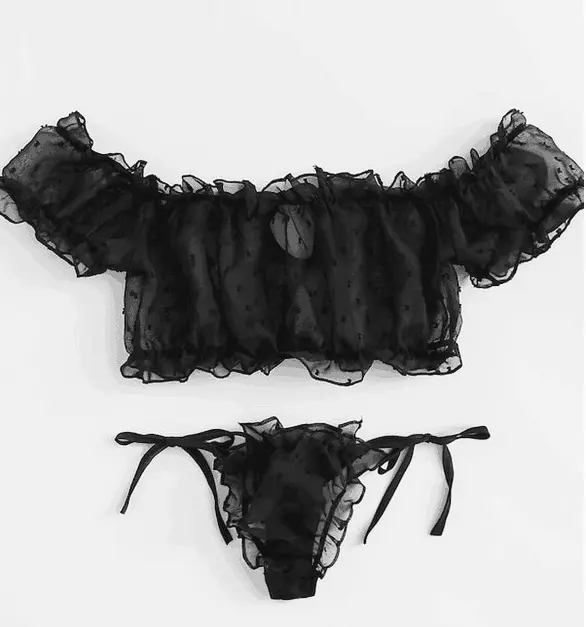 New style hot girls women's sexy lingerie underwear lace transparent bra panty set