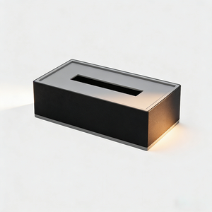 Vente en gros de boîtes à <span class=keywords><strong>mouchoirs</strong></span> rectangulaires <span class=keywords><strong>jetables</strong></span> en ABS imperméables modernes pour hôtel, modèle FQ-015 - Product Image 3