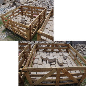 Dalles de pavage en pierre de granit naturelle <span class=keywords><strong>pour</strong></span> la décoration extérieure de <span class=keywords><strong>jardin</strong></span>, taille personnalisée, polissage, en vente - Product Image 2