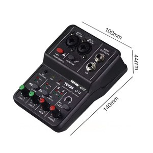 Tarjeta de Sonido de Grabación de <span class=keywords><strong>Computadora</strong></span> Personalizada 2022, Modelo Q12 Sin Necesidad de Instalación de Controladores, Fabricada en China, Molde Personalizado - Product Image 5