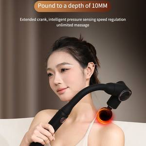 Nueva Pistola de Masaje Plegable con Mango Extendido, Revolucionario Masajeador de Espalda en Forma de U, Masajeador Corporal para Cuello, Hombros y Piernas - Product Image 3