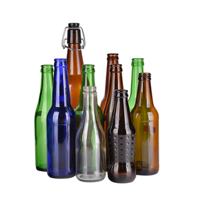 Venta al por mayor 330ml/500ml de cuello largo claro/ámbar/Verde/azul botellas de <span class=keywords><strong>cerveza</strong></span> de vidrio con tapa de corona y respetuoso con el medio ambiente - Product Image 1