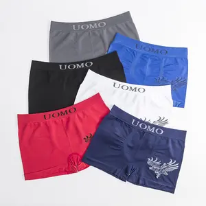 Oem Verkocht Kleur Naadloze Heren Boxers Ondergoed Mans Shorts Heren Boxer Briefs Ondergoed