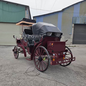 Carruaje Eléctrico Comercial sin Caballos para 4 Pasajeros, Carro Clásico para Turismo, Alquiler para Eventos, Bodas y Resorts - Product Image 5