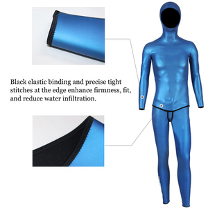 Nuevo Diseño de Traje de Buceo de Neopreno de Dos Piezas, Estilo Combinado, Súper Elástico, Yamamoto <span class=keywords><strong>Fato</strong></span> De Mergulho Glide Skin, para Buceo Libre - Product Image 4