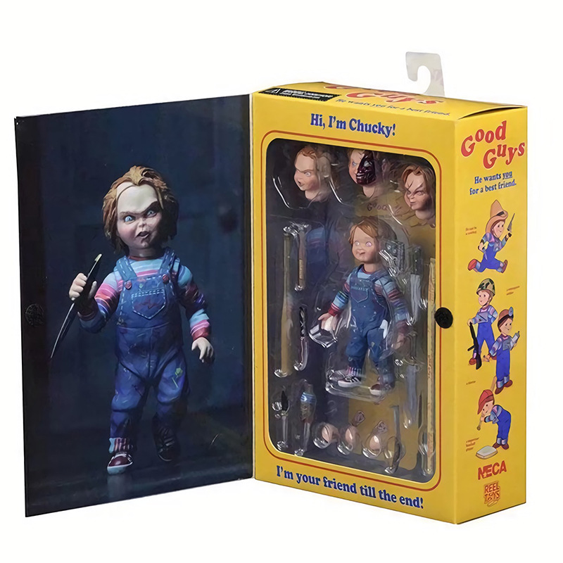 NECA mainan Model koleksi 12cm orang baik tokoh aksi Chucky