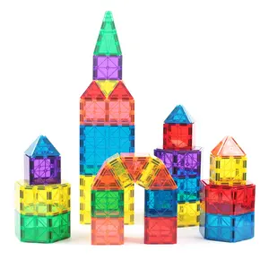 LonBohoo Conjunto de blocos de blocos de construção educacionais para crianças 108 peças Desire Deluxe