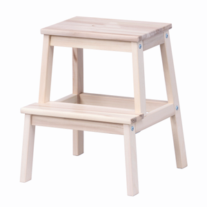 Tabouret d'escalier en bois au design moderne, <span class=keywords><strong>aide</strong></span> à l'apprentissage de la propreté pour les tout-petits, coussinets antidérapants, housse amovible, tabouret de sécurité pour la chambre à coucher - Product Image 6