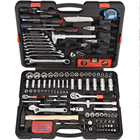 Outils de quincaillerie DIN3120, clé à douille, 148 pièces, acier au chrome-vanadium, jeu de clés à douille combinées pour conduites de frein, dans une boîte à outils