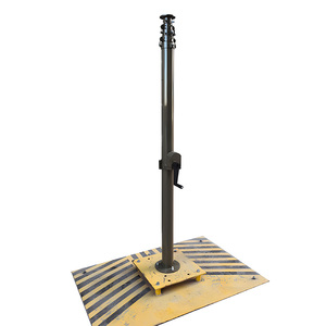 Mástil Telescópico Manual de Aluminio y Fibra de Carbono de 22m, 25m, 30m de Fácil Despliegue, Montado en Techo de Vehículo o Suelo de Hormigón - Product Image 1