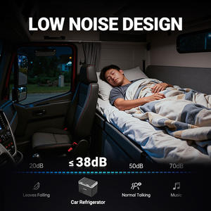 Réfrigérateurs de voiture Colku Q47D 12V, congélateur de <span class=keywords><strong>camping</strong></span> 47L, réfrigérateur portable à double zone, compresseur, refroidisseur - Product Image 5