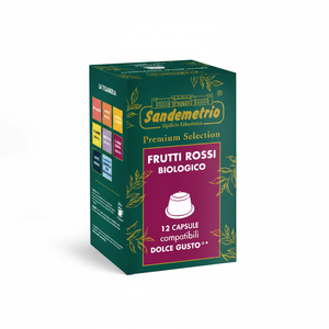 12 Capsule di Infuso di Frutta Rossa di Sandemetrio per Dolce Gusto Compatibili [0,21/caps] per Macchina da Caffè - Product Image 2