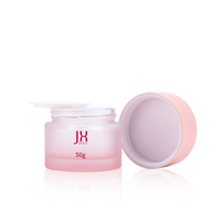 Ensemble de bouteilles de crème glacée, pot de 30, 50, 80g, 40, 100 ou 120 ml, 1 4 oz, lotion cosmétique, avec couvercle rose