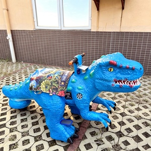 Scooter dinosaure à trois roues réaliste, tyrannosaure animatronique marchant, animaux personnalisés - Product Image 4