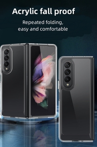 <span class=keywords><strong>Coque</strong></span> arrière rigide en acrylique PC, cadre avant, <span class=keywords><strong>coque</strong></span> antichoc, transparente, pour <span class=keywords><strong>Samsung</strong></span> <span class=keywords><strong>Galaxy</strong></span> <span class=keywords><strong>Z</strong></span> Fold 3 4 5 <span class=keywords><strong>Flip3</strong></span> Flip4 <span class=keywords><strong>5g</strong></span> - Product Image 4