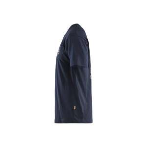 BLAKLADER - 941910428600XXL Camiseta Blåkläder Beach Club Azul marino oscuro-EAN 7330509946831 CAMISETAS Y POLOS DE TRABAJO - Product Image 4