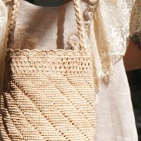 Sac fourre-tout en raphia crocheté sur mesure de qualité supérieure 2025 pour femmes, grande capacité, sac à bandoulière, vente en gros (MOQ)