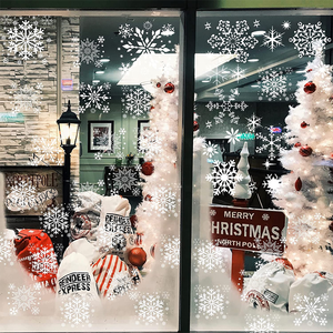 Pochoirs de flocons de neige de Noël de grande taille, <span class=keywords><strong>pochoir</strong></span> de traces de pas pour la <span class=keywords><strong>peinture</strong></span> <span class=keywords><strong>sur</strong></span> le sol, le <span class=keywords><strong>verre</strong></span>, les fenêtres - Product Image 5