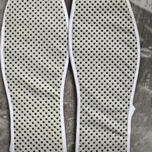 Tourmaline <b>Insoles</b> White Size 36-45 Good Ventilation For Adults Unisex - Product Image 3
