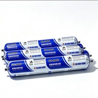 Scellant structurel en silicone écologique à durcissement neutre YSD, emballage polyvalent pour murs-rideaux en aluminium, lucarnes en verre, métal