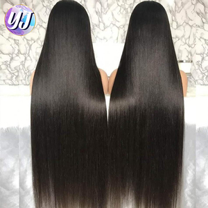 Parrucche Frontali in Pizzo 100% <span class=keywords><strong>Capelli</strong></span> Veri Grado 15A, Liscio Naturale, Doppia Trama, Origine Vietnamita, 30-32 Pollici - Product Image 4