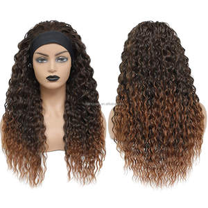 Parrucca per capelli 24inche africano capelli sintetici ricci resistente al calore sintetico senza colla sintetica parrucca per capelli da donna - Product Image 6